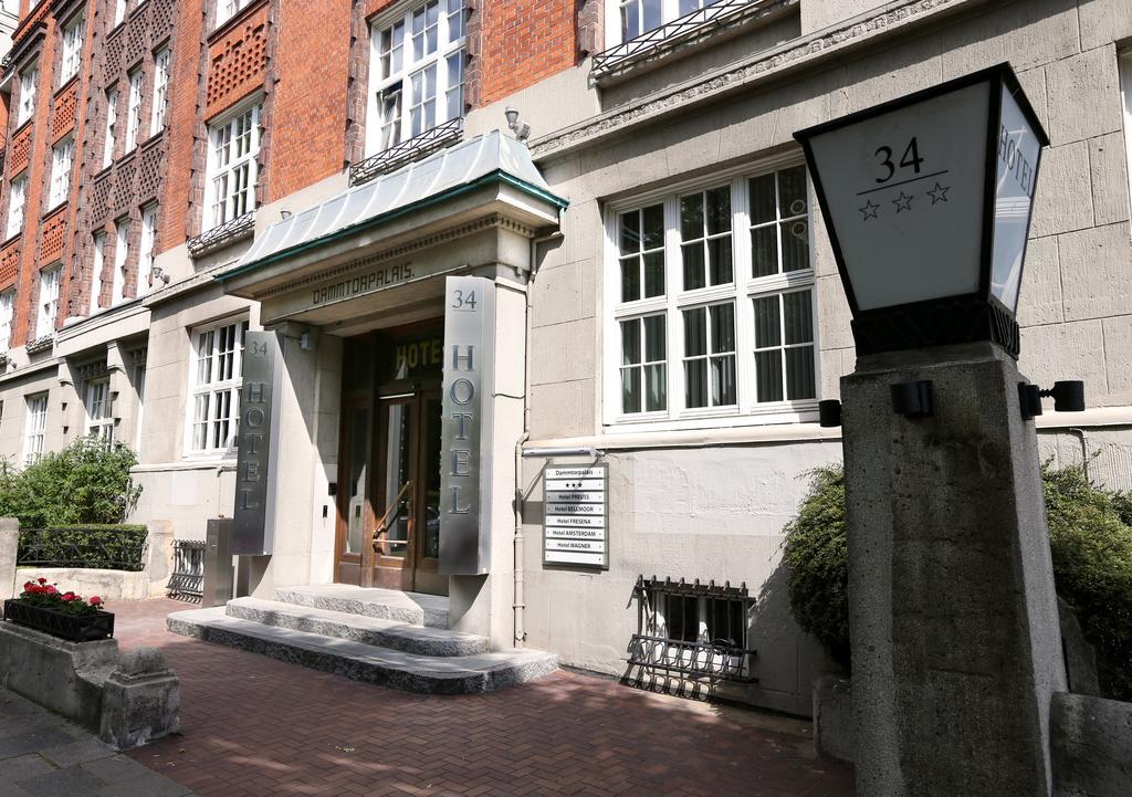 Hotel Amsterdam Гамбург Экстерьер фото